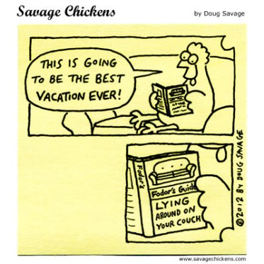 chicken vacation