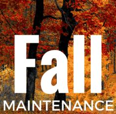 fall maintenance