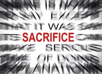 sacrifice